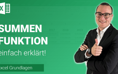 SUMMEN-Funktion einfach erklärt