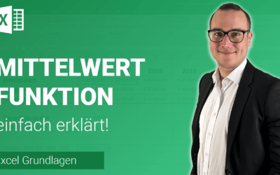 MITTELWERT-Funktion einfach erklärt