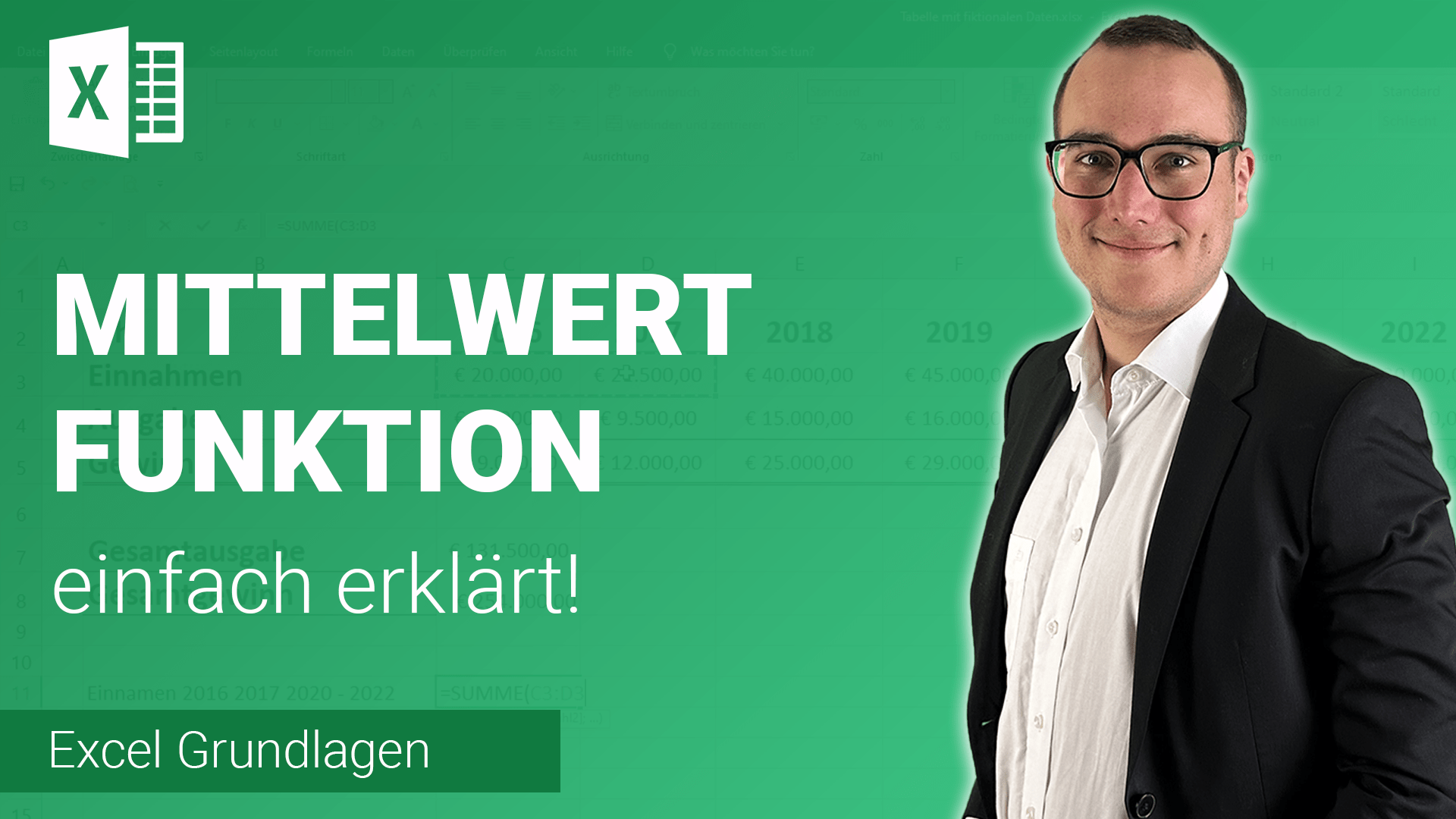 MITTELWERT-Funktion einfach erklärt