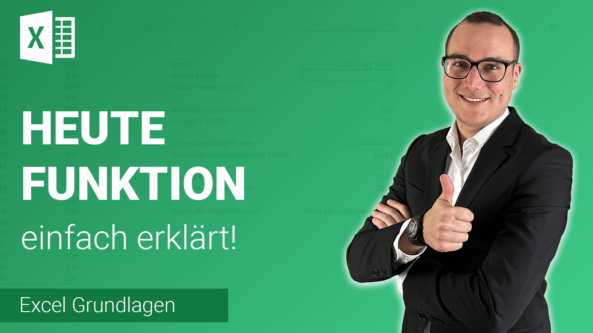 HEUTE-Funktion einfach erklärt