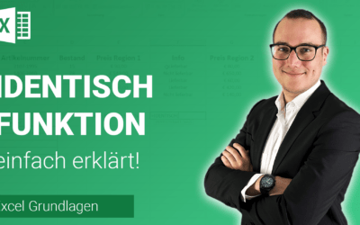 IDENTISCH-Funktion einfach erklärt