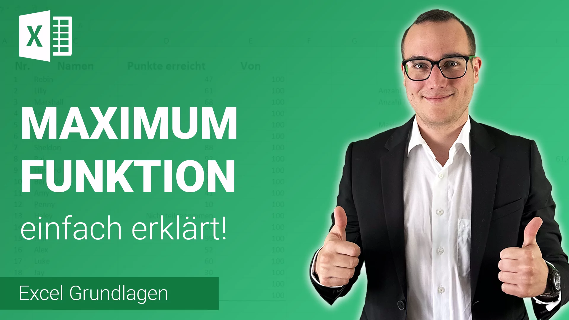 MAXIMUM-Funktion einfach erklärt