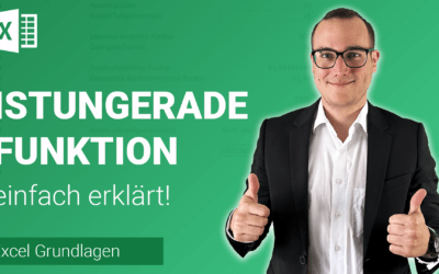 ISTUNGERADE-Funktion einfach erklärt