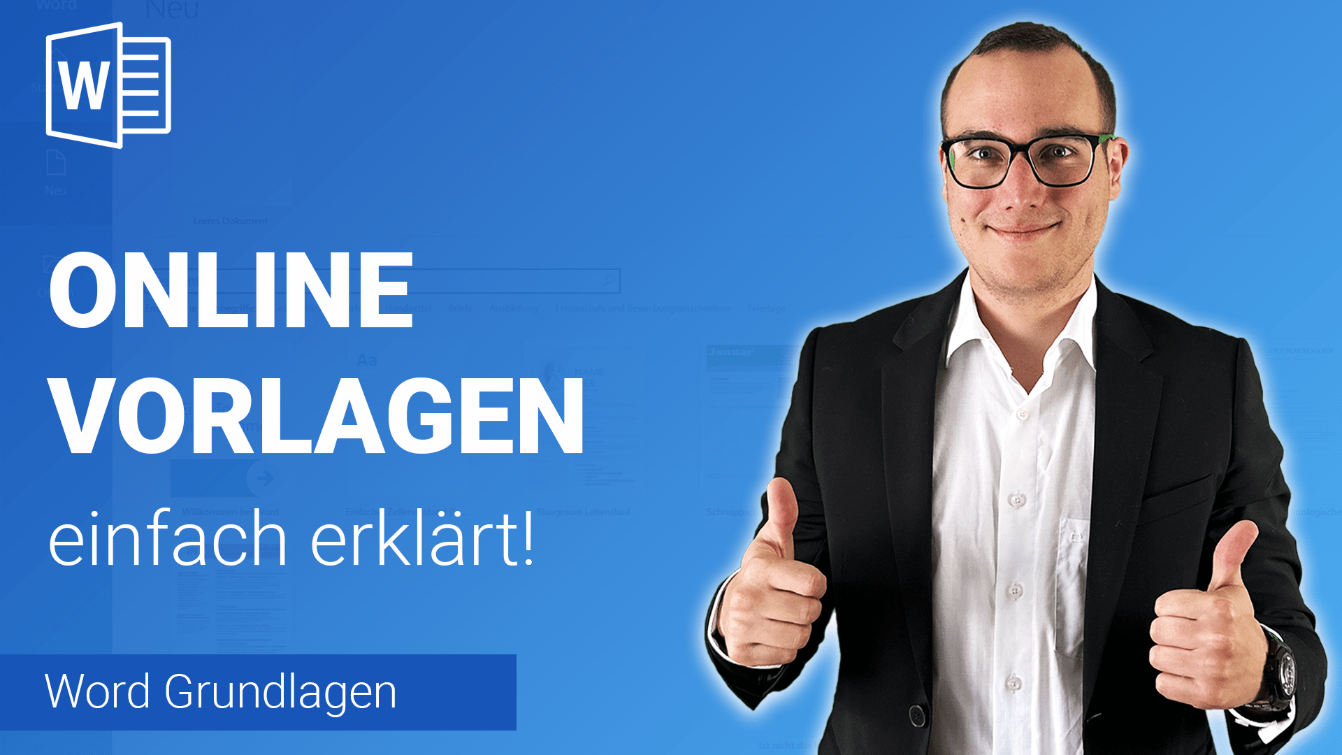 ONLINE VORLAGEN einfügen einfach erklärt