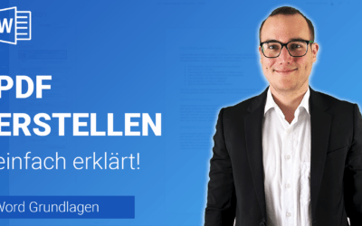 PDF ERSTELLEN einfach erklärt