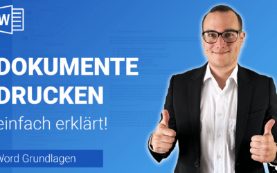 DOKUMENTE DRUCKEN einfach erklärt