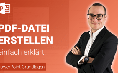 PDF ERSTELLEN / PDF-EXPORT einfach erklärt