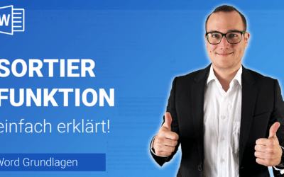 TEXTELEMENTE SORTIEREN einfach erklärt