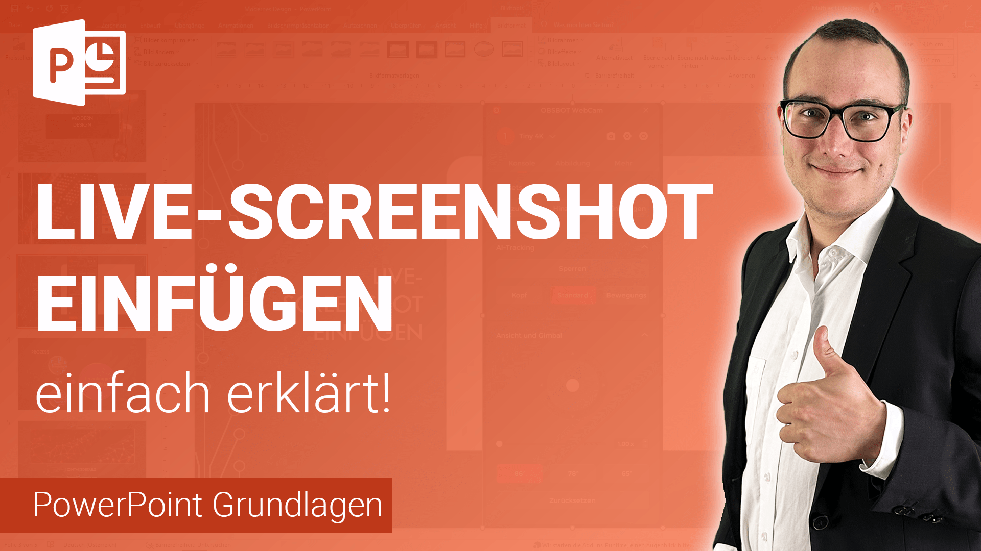 LIVE-SCREENSHOT einfügen einfach erklärt