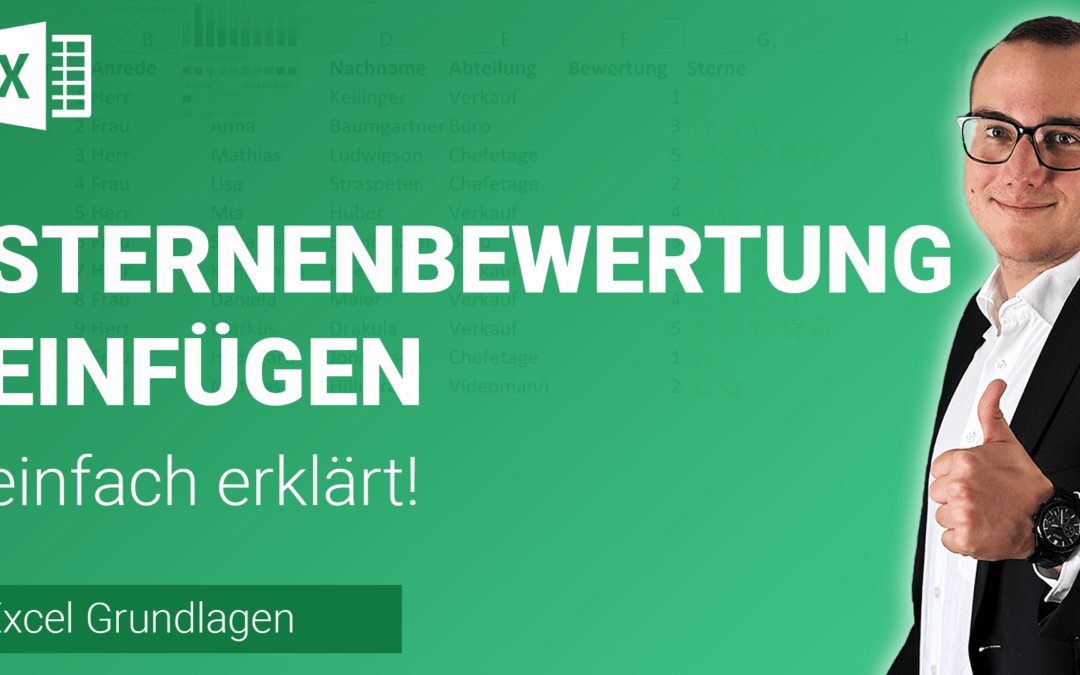 STERNENBEWERTUNG einfügen einfach erklärt