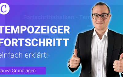 FORTSCHRITTSBALKEN mit TEMPOZEIGER einfügen einfach erklärt