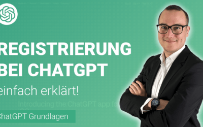 REGISTRATION bei ChatGPT (OpenAi) einfach erklärt