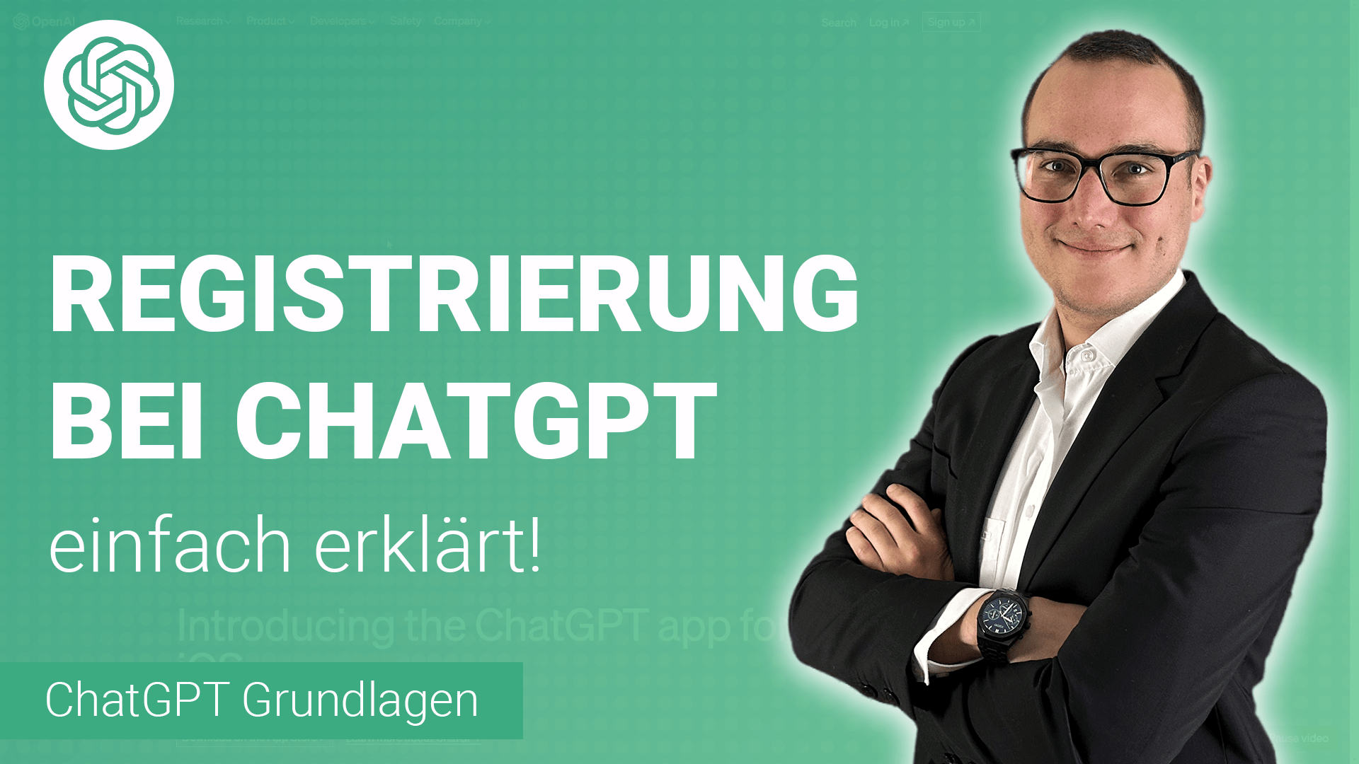 REGISTRATION bei ChatGPT (OpenAi) einfach erklärt