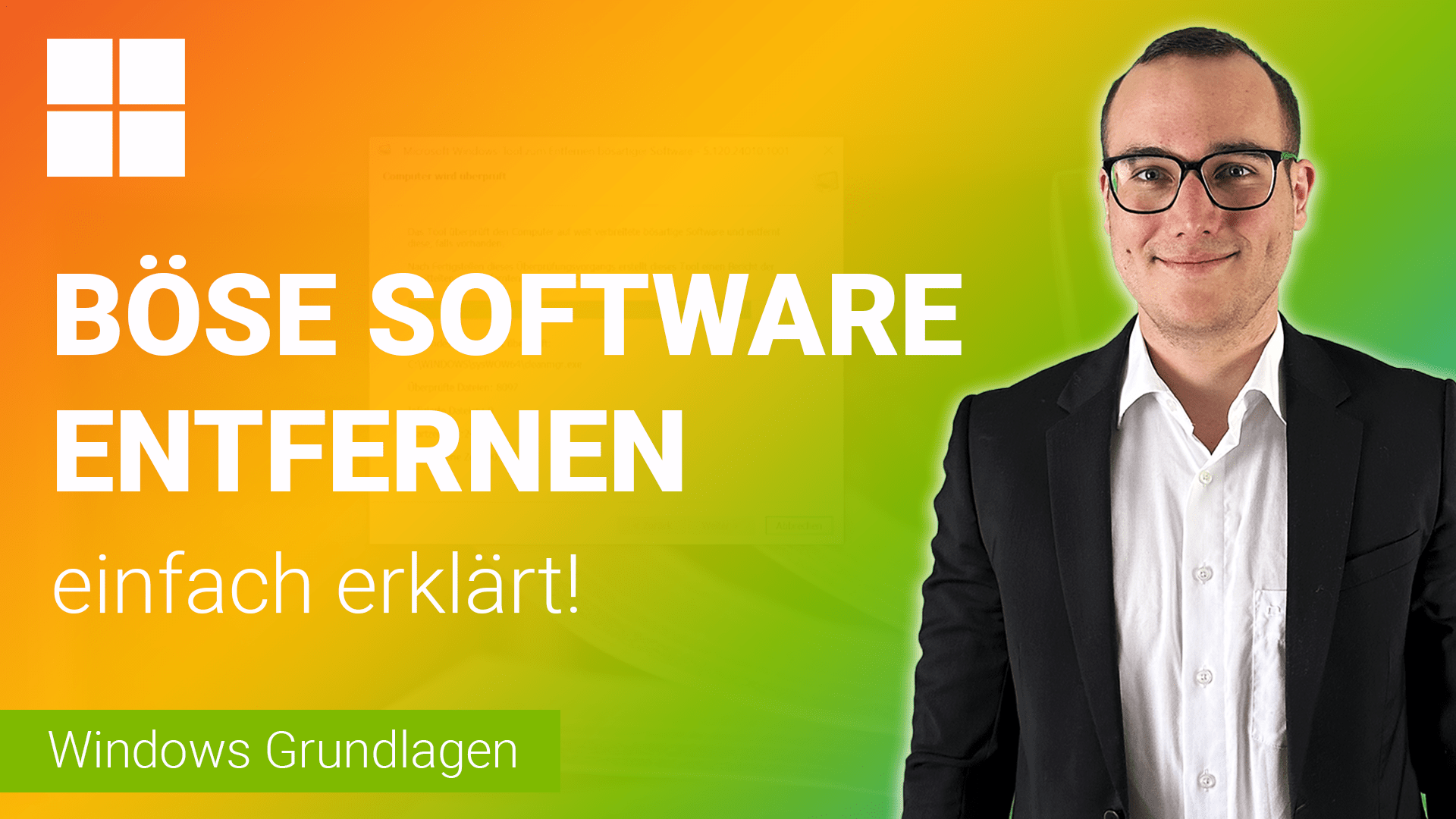 BÖSWILLIGE SOFTWARE (VIREN) entfernen einfach erklärt