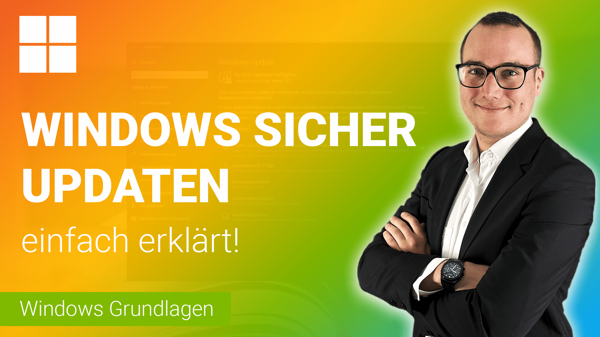 WINDOWS SICHER UPDATEN einfach erklärt