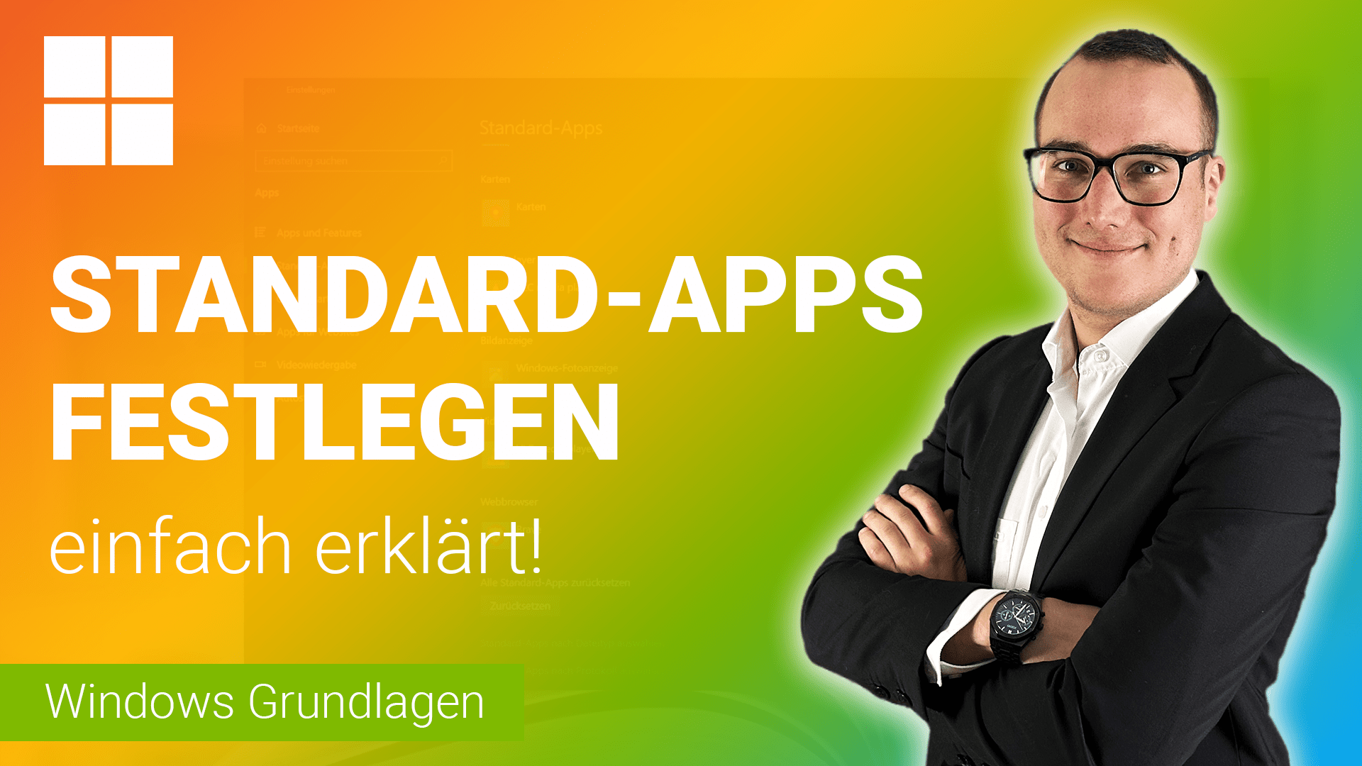 STANDARD-APPS festlegen einfach erklärt