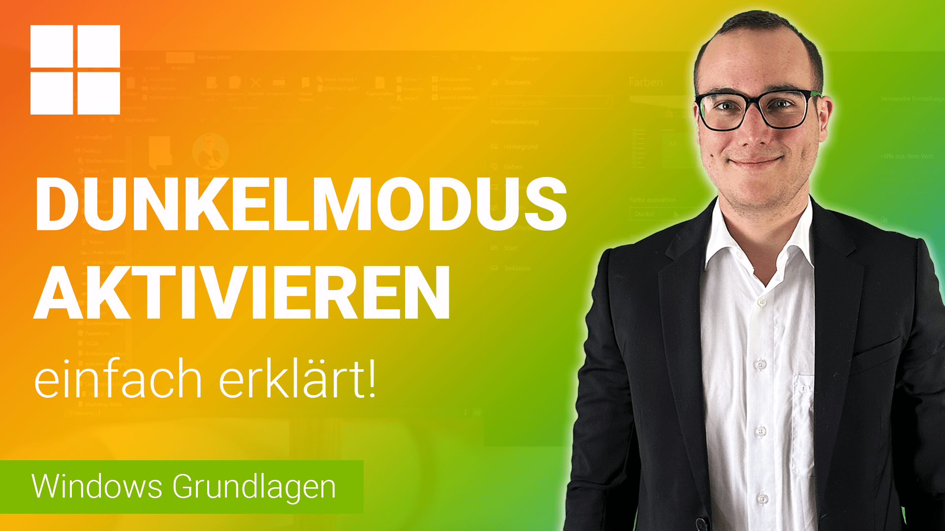 DUNKELMODUS aktivieren einfach erklärt