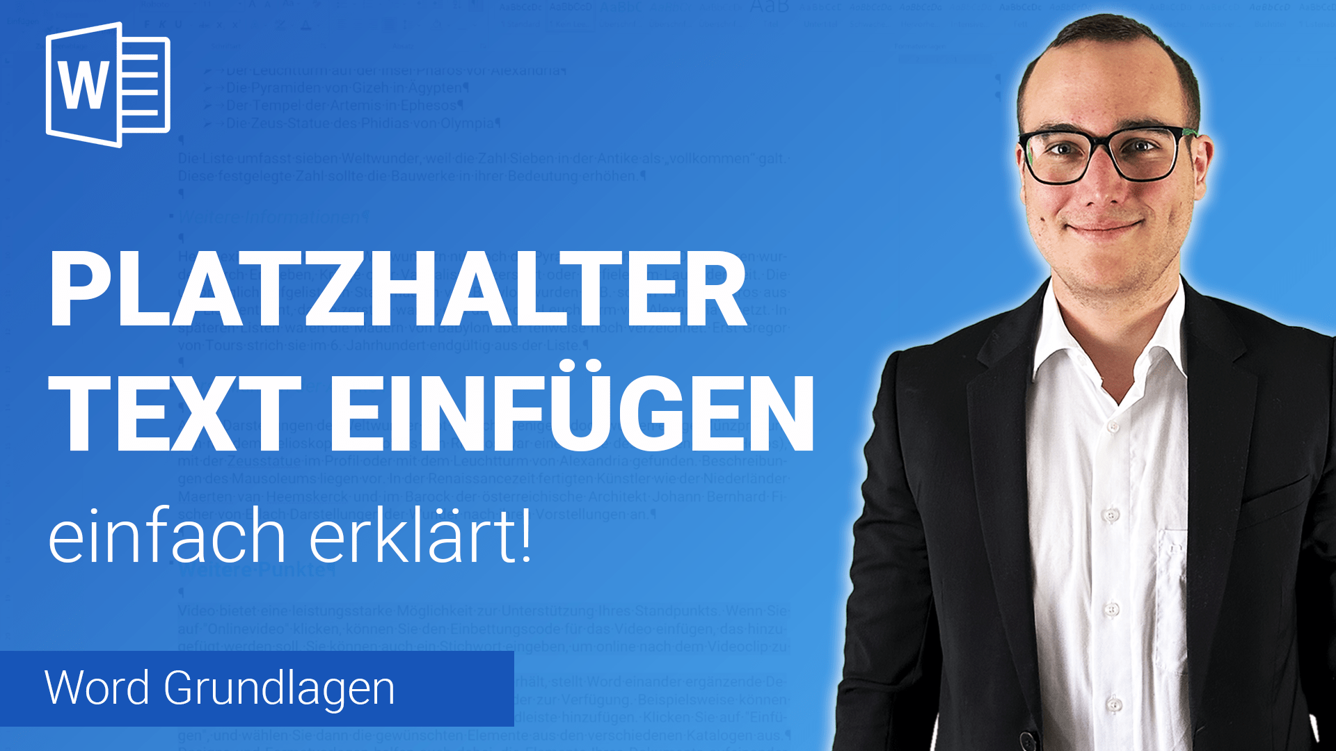 PLATZHALTERTEXT einfügen einfach erklärt