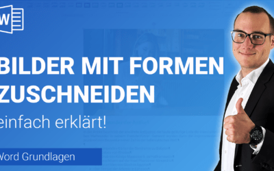 BILDER mit FORMEN zuschneiden einfach erklärt