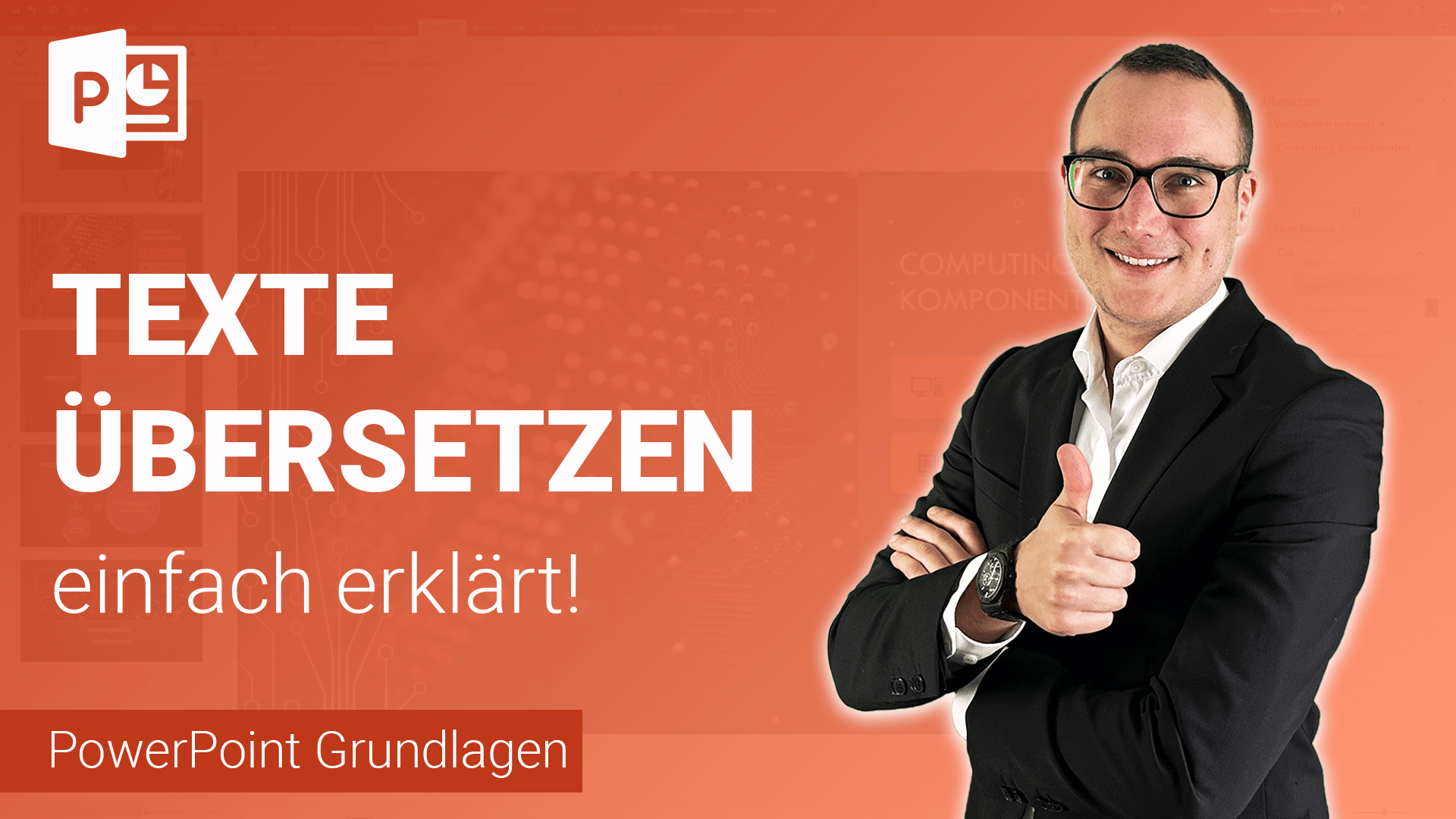 TEXTE ÜBERSETZEN direkt in MS PowerPoint einfach erklärt