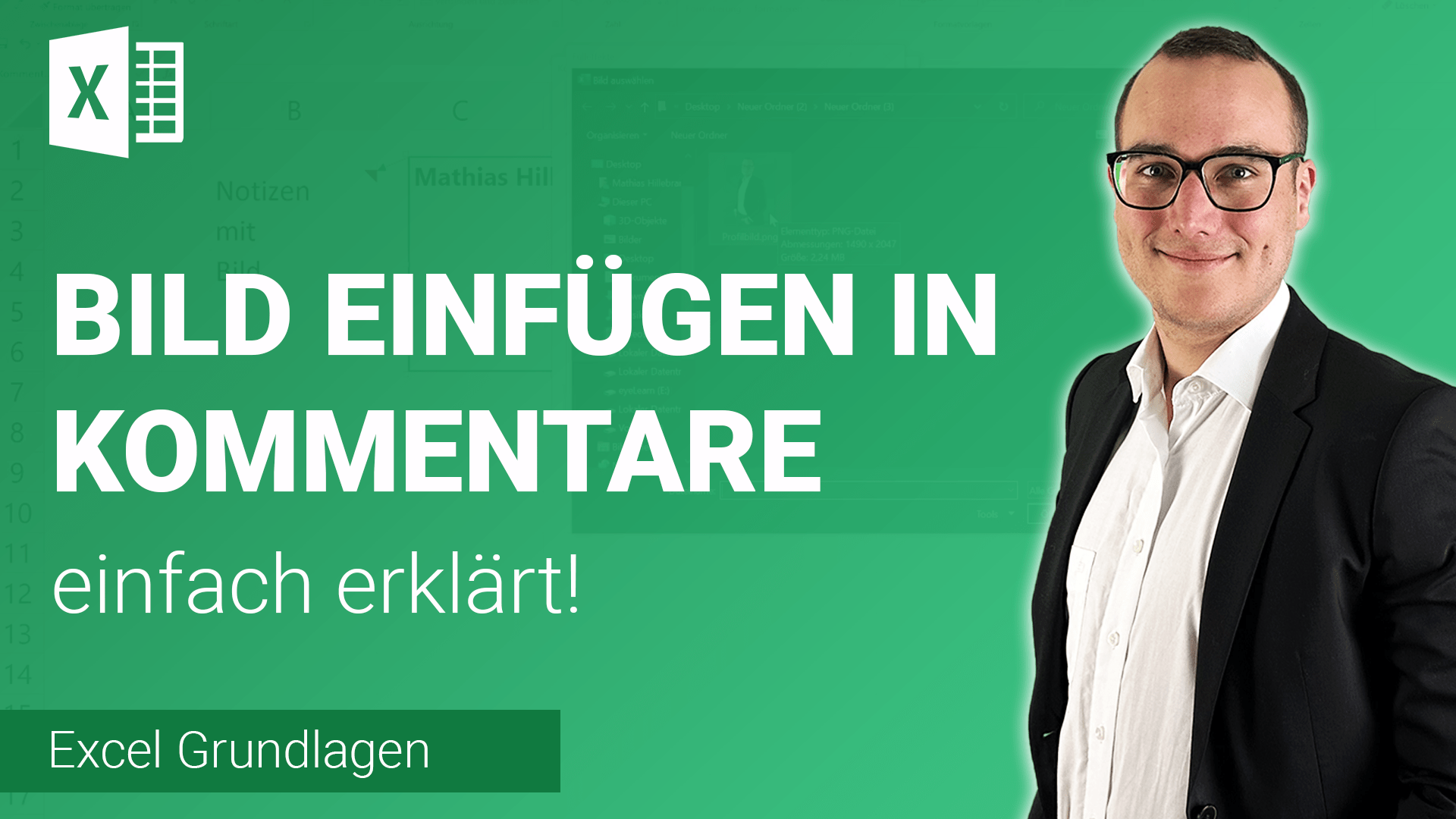 BILD in KOMMENTARE einfügen einfach erklärt