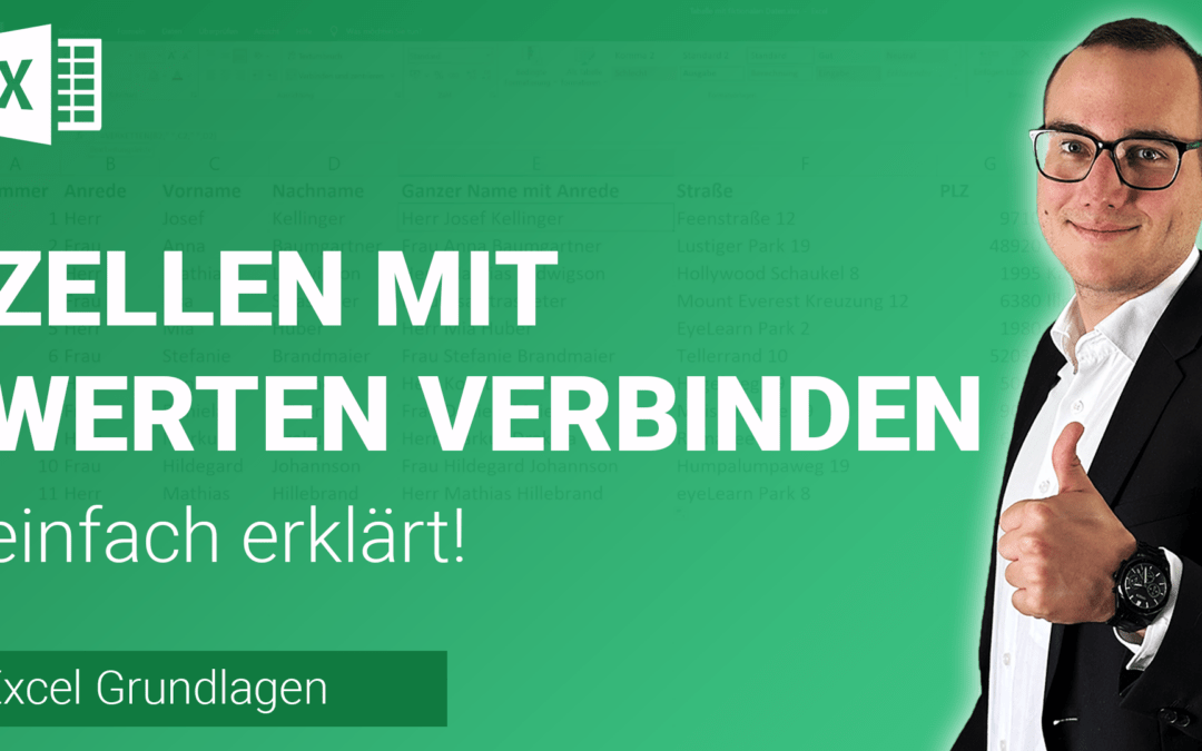 ZELLEN mit INHALTEN VERBINDEN einfach erklärt