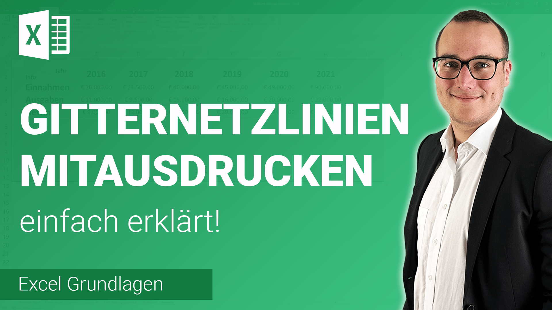 GITTERNETZLINIEN mitausdrucken einfach erklärt