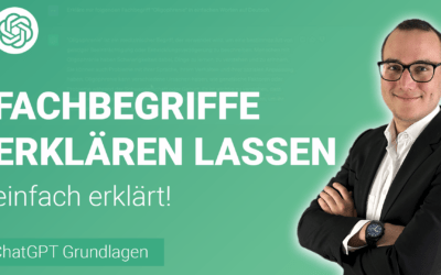 FACHBEGRIFFE erklären lassen von ChatGPT einfach erklärt