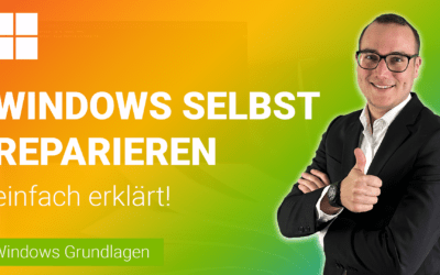 WINDOWS selbst REPARIEREN einfach erklärt