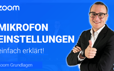 MIKROFON EINSTELLUNGEN bearbeiten einfach erklärt