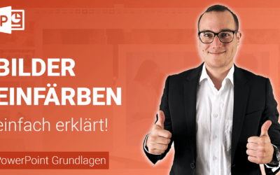 BILDER einfärben einfach erklärt