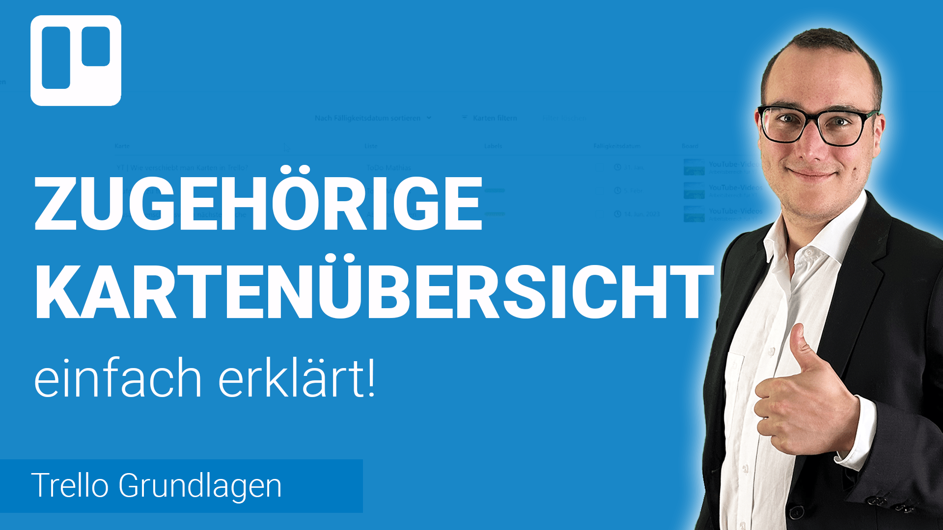 ZUGEHÖRIGE KARTENÜBERSICHT ansehen einfach erklärt