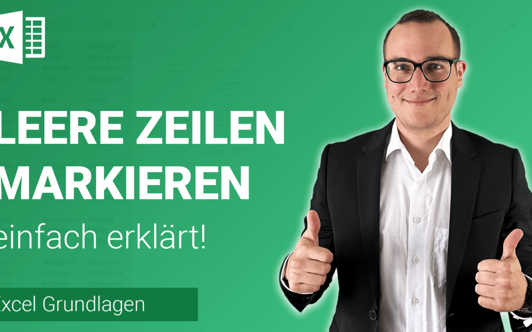 LEERE ZELLEN MARKIEREN lassen einfach erklärt