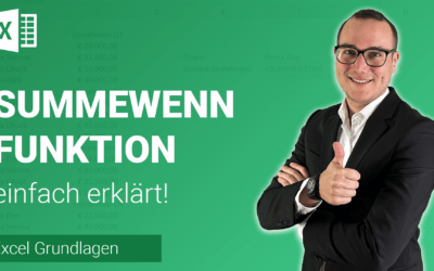 SUMMEWENN-Funktion einfach erklärt