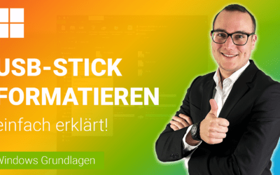 USB-STICK oder FESTPLATTE formatieren einfach erklärt