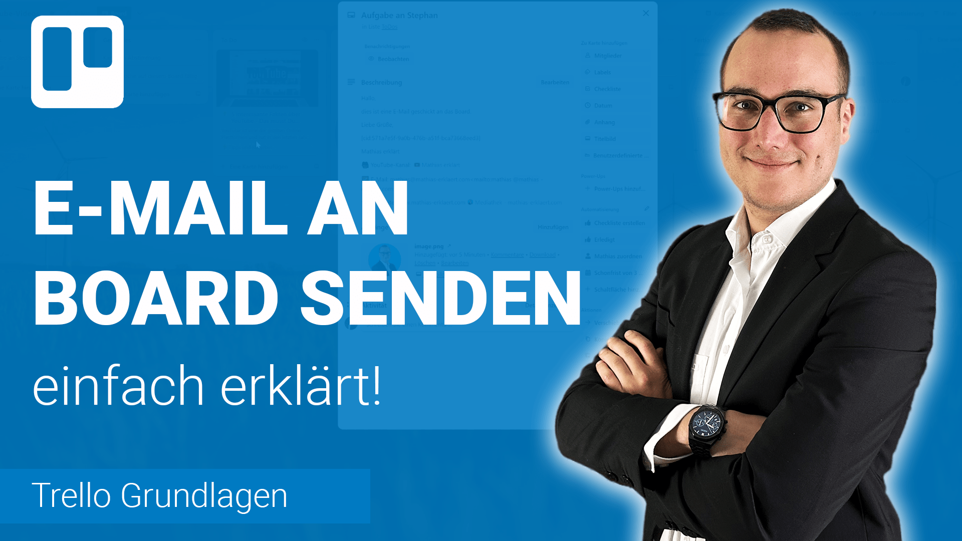 E-MAIL an BOARD senden für Karte erstellen einfach erklärt