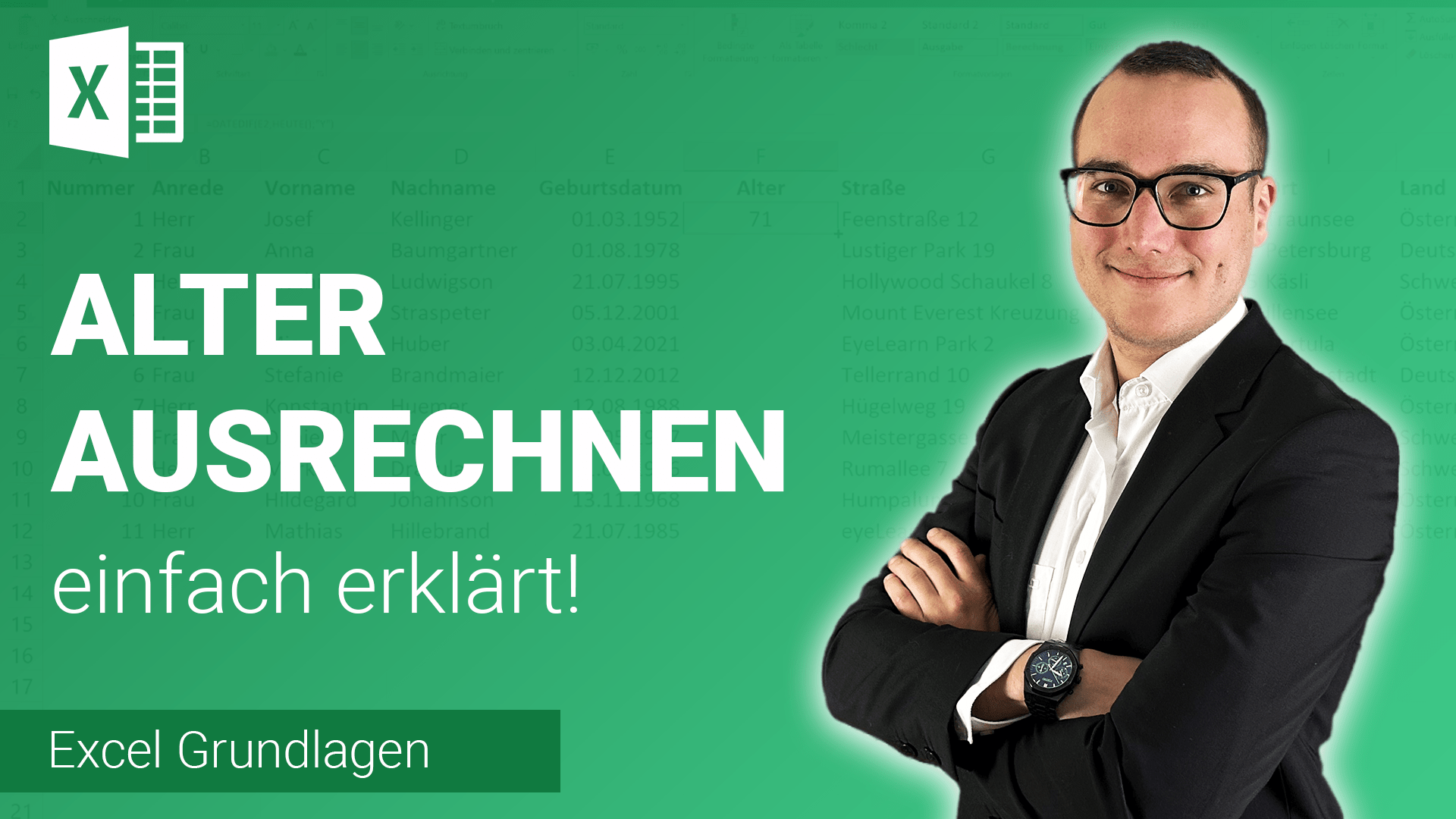 ALTER BERECHNEN lassen einfach erklärt