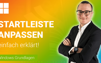 STARTLEISTE anpassen einfach erklärt