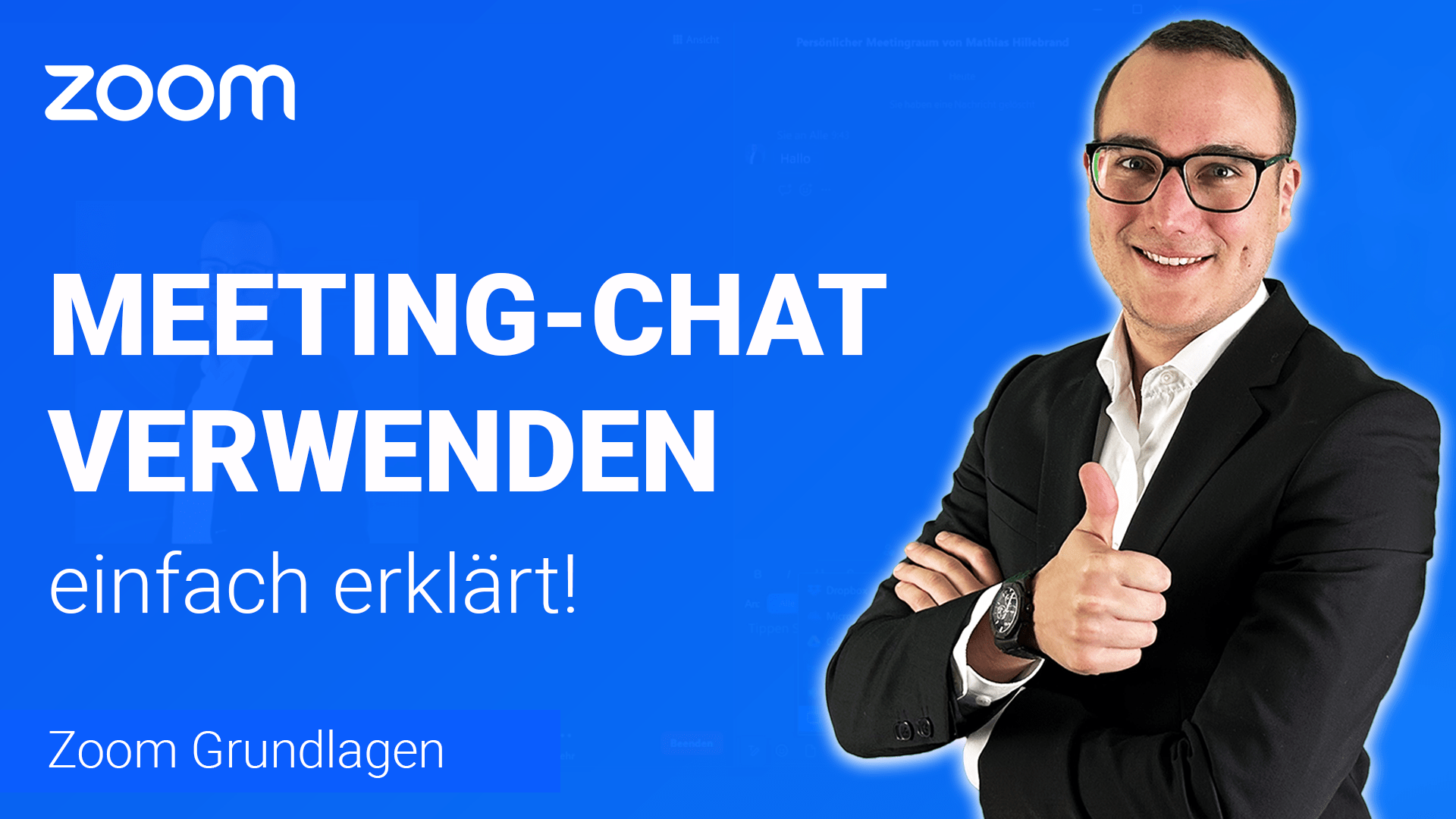 MEETING-CHAT verwenden einfach erklärt