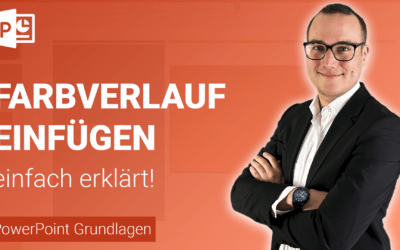 FARBVERLAUF einfügen einfach erklärt