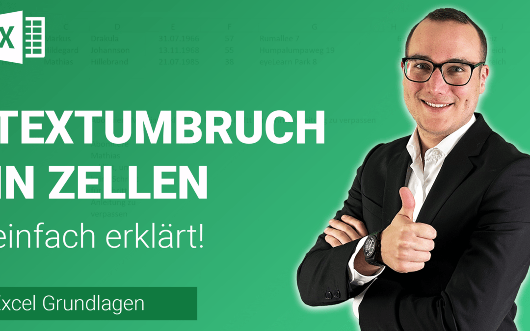 TEXTUMBRUCH IN ZELLEN einfach erklärt