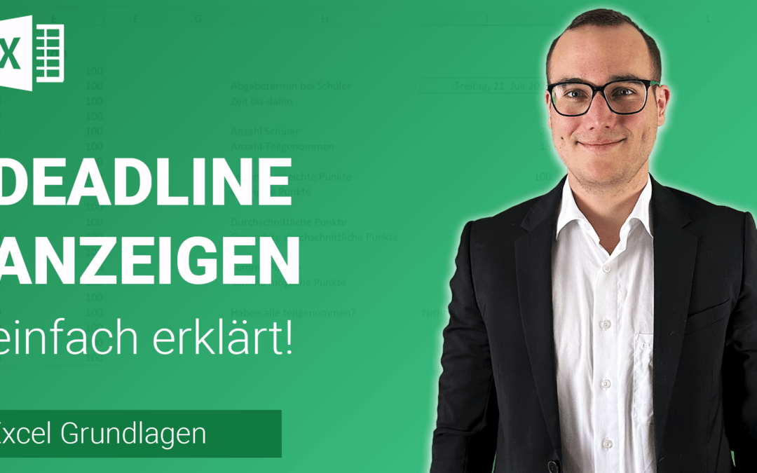 DEADLINE ANZEIGEN lassen einfach erklärt