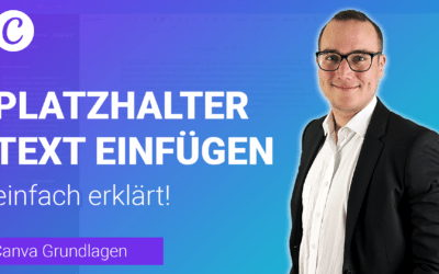 PLATZHALTERTEXT einfügen einfach erklärt