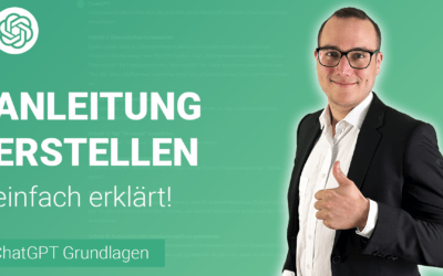 SCHRITT für SCHRITT Anleitung erstellen lassen von ChatGPT einfach erklärt