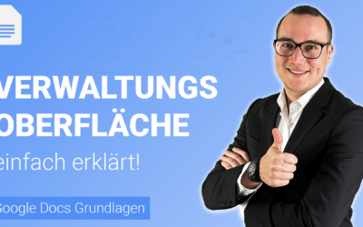 VERWALTUNGSOBERFLÄCHE einfach erklärt