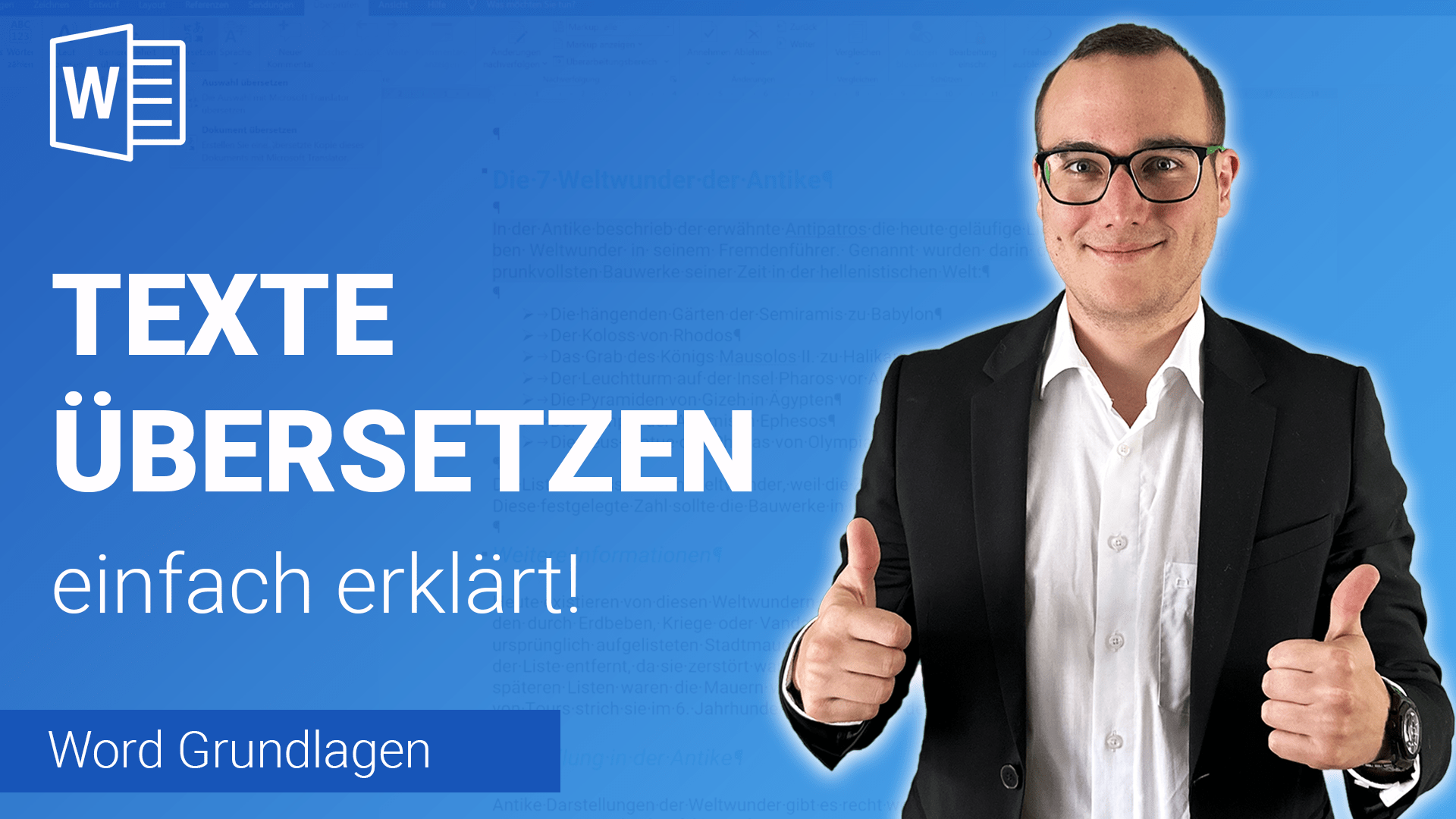 TEXTE ÜBERSETZEN lassen einfach erklärt