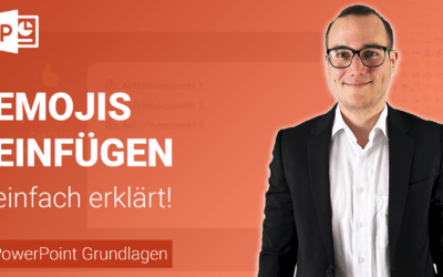 EMOJIS einfügen einfach erklärt