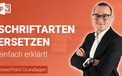 SCHRIFTARTEN ersetzen einfach erklärt