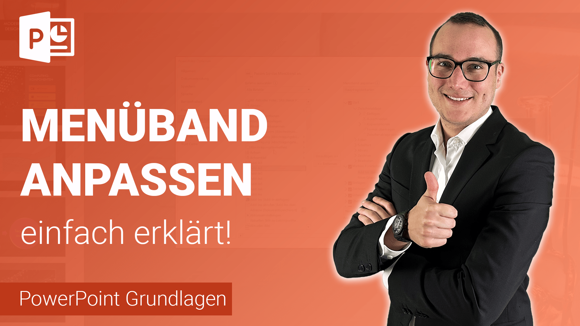 MENÜBAND individuell anpassen einfach erklärt
