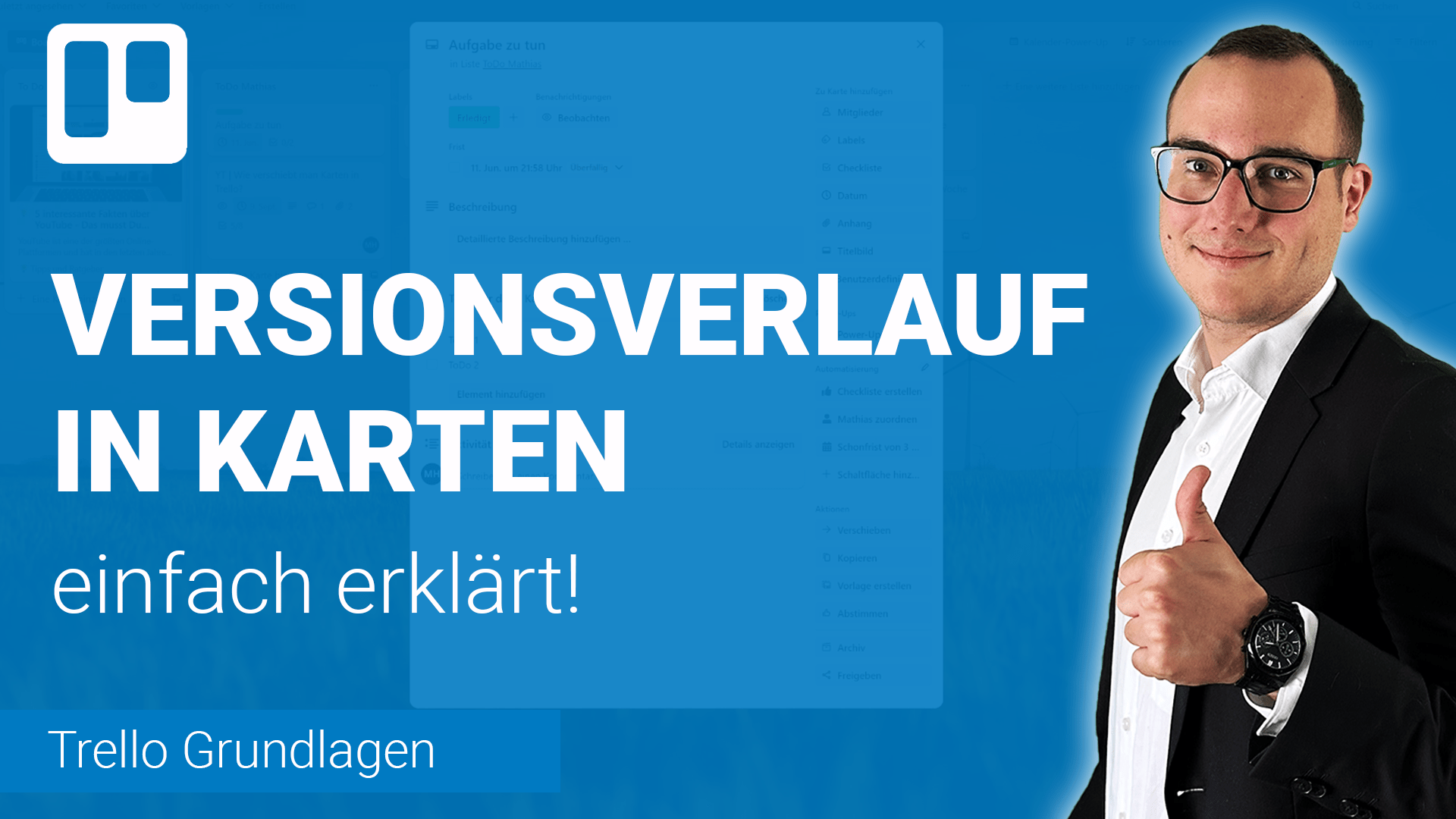 VERSIONSVERLAUF in KARTEN einfügen einfach erklärt